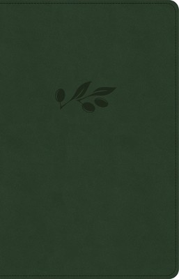 NASB Large Print Personal Size Reference Bible, Olive (Leather Bound)-image