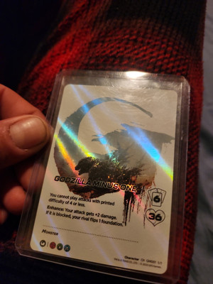 Godzilla Minus One Universus TCG Player Promo G Logo GM001 Pack Fresh Near Mint-image