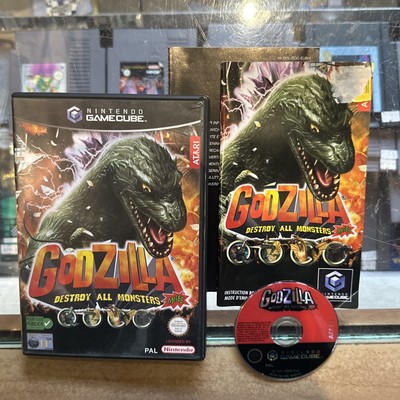 Godzilla: Destroy All Monsters Melee • Nintendo Gamecube Game + Manual PAL 2002-image