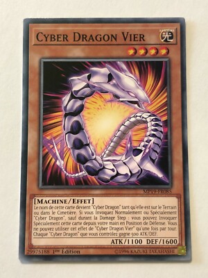 Yu-Gi-Oh Card - Cyber Dragon Four - MP19-FR085 - New - FR-image