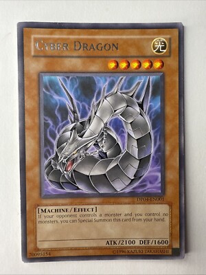 Yugioh! Cyber Dragon DP04 Rare DP04 NM-image