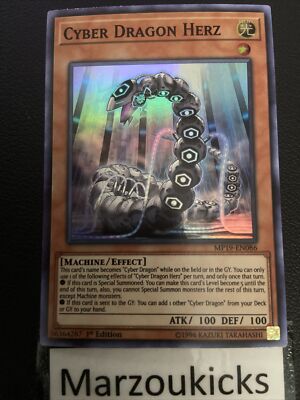 Cyber Dragon Herz - MP19-EN086 - Super Rare 1st Edition - NM!-image