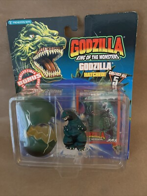 Godzilla King Of The Monsters Godzilla Hatched Action Figure 1994 MOC-image