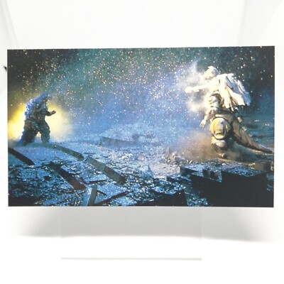 No.12 GOZILLA Card 100 Vol.1 Godzilla VS Mechagodzilla TOHO MOVIE FUTAMI JAPAN-image