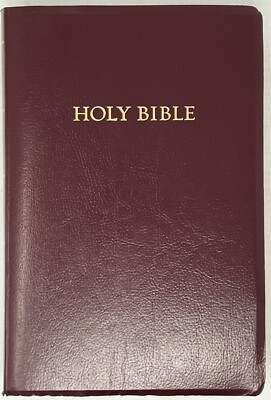 Holy Bible - King James Version - Giant Print, Reference Ed. w/ Concordance 2003-image