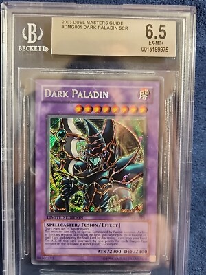 YuGiOh Dark Paladin - DMG-001 - Secret Rare - Limited Edition - Promo-image