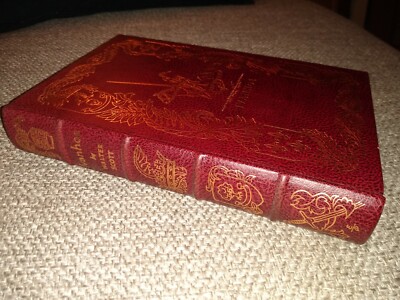 IVANHOE by Walter Scott 1977 Easton Press Leather Book Excellent Cond Clean-image