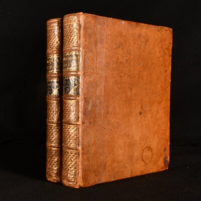 1774 2vols Letters of Philip Dormer Stanhope Earl of Chesterfield 1st Edition-image