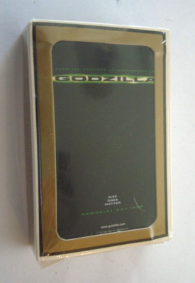 GODZILLA (TriStar Pictures, 1998) Movie Promo - playing cards-image