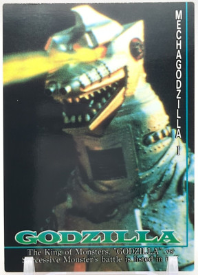 Mechagodzilla #36 Godzilla trading collection Card Amada Movie 1995 TCG Japan A4-image