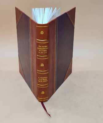 The Ancient Synagogue From Its Origins To 200 C.E.: A Source Boo [Leather Bound]-image