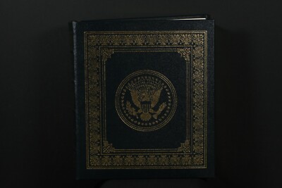 Easton Press The Presidents Fact Book by Roger Matuz Leather Collector's Edition-image