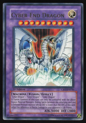 Cyber End Dragon - CRV-EN036 - Ultra Rare - 1st Edition Yugioh 2-image