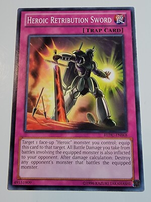 Heroic Retribution Sword REDU-EN068 Common Unlimited Yugioh-image