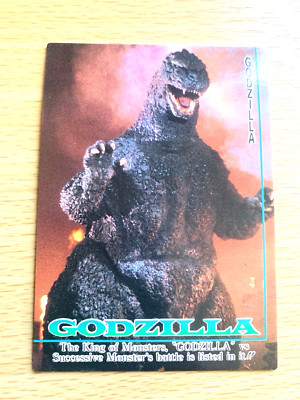 Godzilla 1995  CARD No.58 TOHO  From Japan  C-93-image