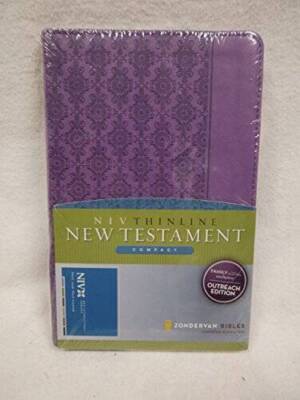 NIV Thinline New Testament Compact Purple - Imitation Leather - GOOD-image