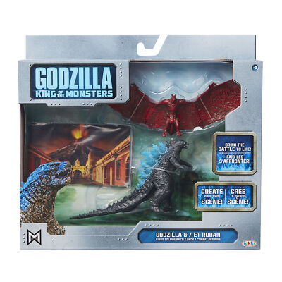 Jakks-Pacific - Godzilla Match Ups – Rodan VS Atomic Godzilla - 2019 Godzilla -image