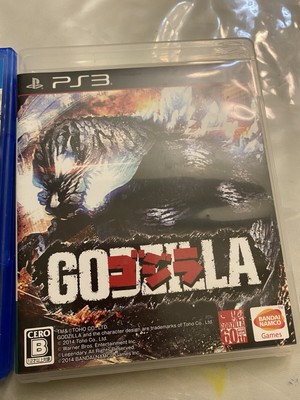 Godzilla PlayStation3 PS3 Bandai Used Japan Import Action Game 2014 Tested-image