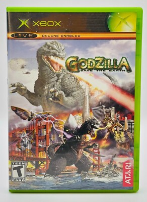Godzilla: Save the Earth Microsoft Xbox NO MANUAL Tested-image