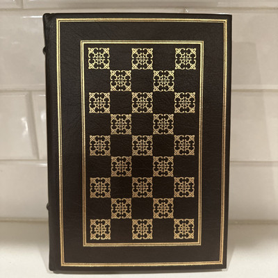 Full Leather Franklin Library Autobiography of Benjamin Franklin 100 Greatest-image