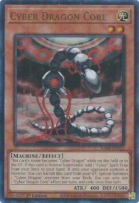 Yugioh! Cyber Dragon Core - RA04-EN013 - Ultra Rare - 1st Edition Near Mint, Eng-image