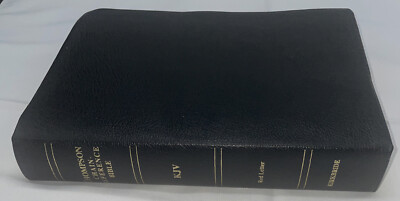 Thompson Chain-Reference Bible (NIV), 5th Ed, Red Letter, Black Leather, 2007-image