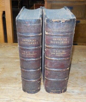 Imperial Dictionary, English, Technological, and Scientific.. Ogilvie 1881 2 vol-image