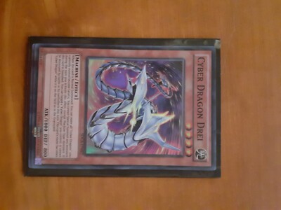 Cyber Dragon Three SDCR en002 Super Rare English (SDCR fr002)-image
