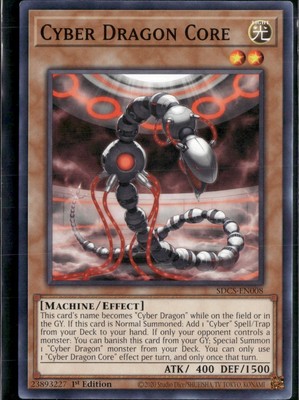 Yu-Gi-Oh! Cyber Dragon Core SDCS-EN008 Common 1st Edition NM-image