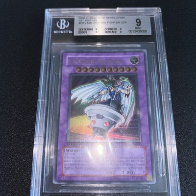 BGS 9 UFOroid Fighter 1st Edition Ultimate Rare CRV-EN034 -Yu-Gi-Oh MINT PSA Wow-image