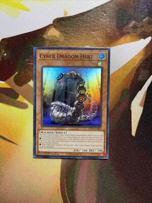 Cyber Dragon Herz - SDCS-EN009 -  Super Rare - 1st Edition NM-image