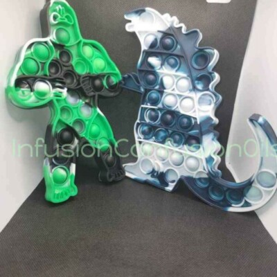 Godzilla 🦖 & King Kong 🐵 Pop - Silicone Fidget Bubble Popper Sensory Toys-image