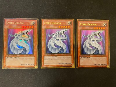 Cyber Dragon - GLD1-EN022 - Gold Rare - Limited - NM x3 YuGiOh!-image