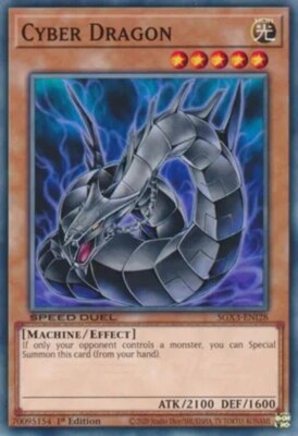 Yugioh! Cyber Dragon - SGX3-ENI28 - Common - 1st Edition Near Mint, English-image
