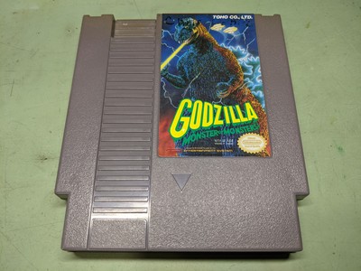Godzilla Nintendo NES Cartridge Only-image