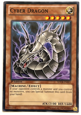 YuGiOh! - Cyber Dragon - SDCR-EN003 - 1st Edition - Common-image