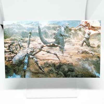No.80 GOZILLA Card 100 Vol.1 Godzilla VS Mechagodzilla TOHO MOVIE FUTAMI JAPAN-image