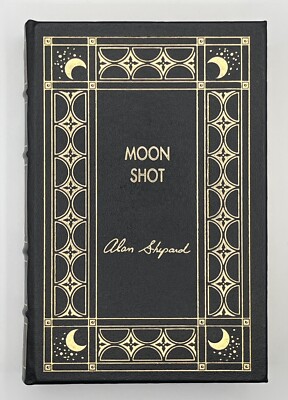 MOON SHOT signed Alan Shepard Easton Press Astronauts Library COA-image