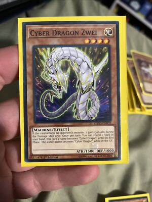 Cyber Dragon Zwei LEDD-ENB02 X 1 Common 1st Mint YUGIOH-image