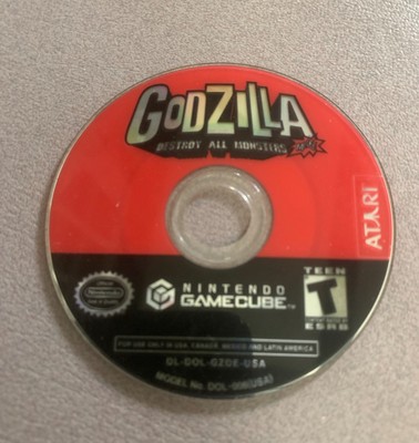 Godzilla Destroy All Monsters Melee (Nintendo GameCube, 2002) Disc Only Tested-image