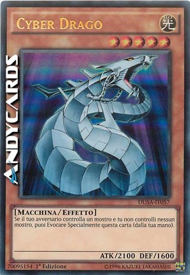 CYBER DRAGON • (Cyber Dragon) • Ultra R • DUSA IT057 • 1Ed • Yugioh! • ANDYCARDS-image