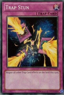 SDCR-EN032 TRAP STUN COMMON MIXED ED YuGiOh CARD-image