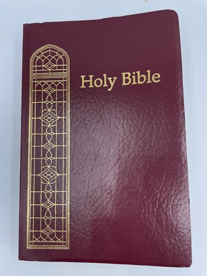 Holy Bible KJV Giant Print Reference Concordance Red Letter Nelson 881CBG 2004-image