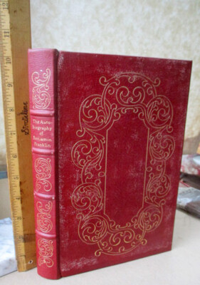 THE AUTOBIOGRAPHY Of BENJAMIN FRANKLIN,1976,Intro Carl Van Doran,Illust-image