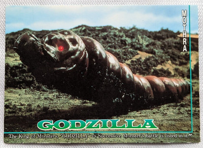Mothra Godzilla Amada 1995 Toho No.39 Japanese Retro Card-image