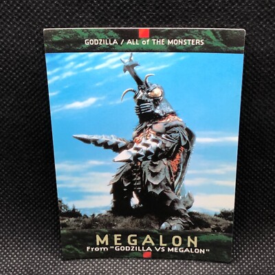 Megalon Godzilla Card TCG No.36 Toho Movie BANDAI 1996 1ST Japanese Japan-image
