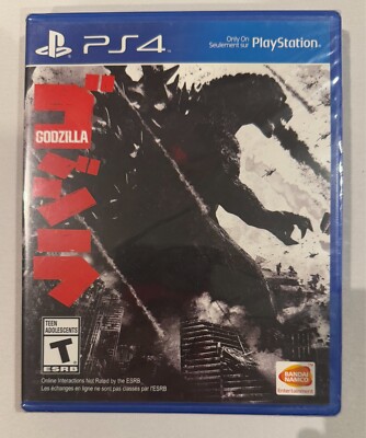 Godzilla - PlayStation 4 / PS4 - New/Sealed - Authentic - Nice - See pics. -CIB-image