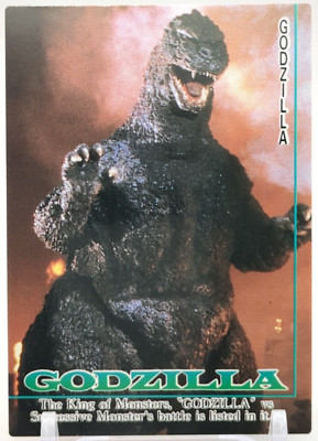 Godzilla #58 Godzilla trading collection Card Amada Movie 1995 TCG Japan-image