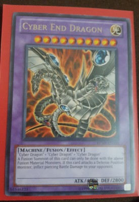 rare Cyber end dragon NM+ rymp-en060 yugioh card-image