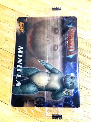 GODZILLA MINILLA  Clear Card No.59  TOHO From Japan-image